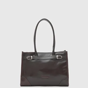 Elegant Faux Leather Handbag