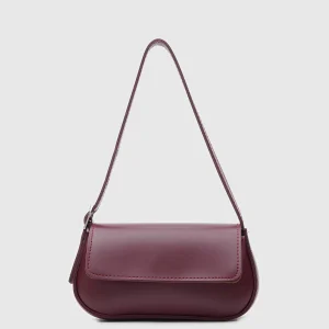 Chic Maroon Shoulder Bag