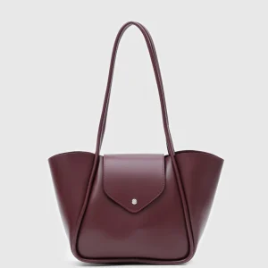 Elegant Maroon Handbag